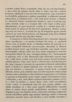 Bild der Seite - 181 - in Az Osztrák-Magyar Monarchia írásban és képben - Csehország I (1), Band 14/1