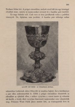 Image of the Page - 285 - in Az Osztrák-Magyar Monarchia írásban és képben - Csehország I (1), Volume 14/1