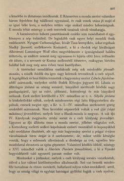 Image of the Page - 407 - in Az Osztrák-Magyar Monarchia írásban és képben - Csehország I (2), Volume 14/2