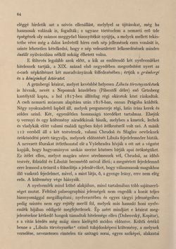 Bild der Seite - 64 - in Az Osztrák-Magyar Monarchia írásban és képben - Csehország II (1), Band 15/1