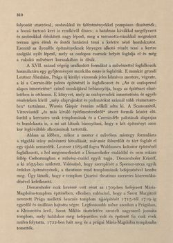 Image of the Page - 310 - in Az Osztrák-Magyar Monarchia írásban és képben - Csehország II (1), Volume 15/1