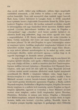 Image of the Page - 314 - in Az Osztrák-Magyar Monarchia írásban és képben - Csehország II (1), Volume 15/1