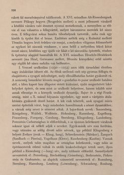 Bild der Seite - 326 - in Az Osztrák-Magyar Monarchia írásban és képben - Csehország II (1), Band 15/1