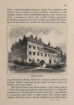 Image of the Page - 345 - in Az Osztrák-Magyar Monarchia írásban és képben - Csehország II (1), Volume 15/1