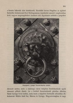 Image of the Page - 351 - in Az Osztrák-Magyar Monarchia írásban és képben - Csehország II (1), Volume 15/1