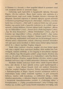 Image of the Page - 423 - in Az Osztrák-Magyar Monarchia írásban és képben - Csehország II (2), Volume 15/2