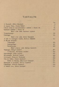 Image of the Page - V - in Az Osztrák-Magyar Monarchia írásban és képben - Magyarország IV (1), Volume 16/1