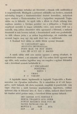 Bild der Seite - 70 - in Az Osztrák-Magyar Monarchia írásban és képben - Magyarország IV (1), Band 16/1