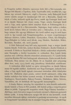Bild der Seite - 175 - in Az Osztrák-Magyar Monarchia írásban és képben - Magyarország IV (1), Band 16/1