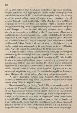 Bild der Seite - 184 - in Az Osztrák-Magyar Monarchia írásban és képben - Magyarország IV (1), Band 16/1