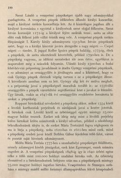 Bild der Seite - 190 - in Az Osztrák-Magyar Monarchia írásban és képben - Magyarország IV (1), Band 16/1