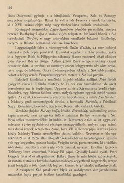 Bild der Seite - 196 - in Az Osztrák-Magyar Monarchia írásban és képben - Magyarország IV (1), Band 16/1