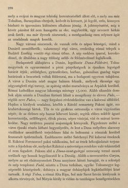 Image of the Page - 270 - in Az Osztrák-Magyar Monarchia írásban és képben - Magyarország IV (1), Volume 16/1