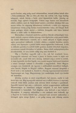 Image of the Page - 410 - in Az Osztrák-Magyar Monarchia írásban és képben - Magyarország IV (2), Volume 16/2