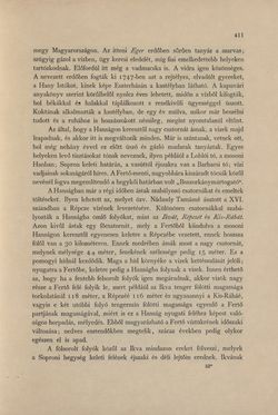 Bild der Seite - 411 - in Az Osztrák-Magyar Monarchia írásban és képben - Magyarország IV (2), Band 16/2