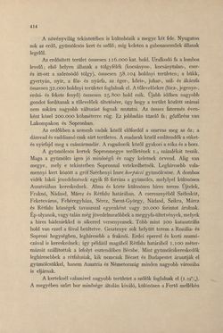 Bild der Seite - 414 - in Az Osztrák-Magyar Monarchia írásban és képben - Magyarország IV (2), Band 16/2