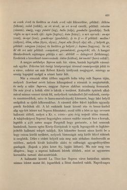 Bild der Seite - 421 - in Az Osztrák-Magyar Monarchia írásban és képben - Magyarország IV (2), Band 16/2