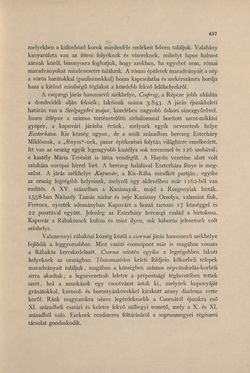 Bild der Seite - 437 - in Az Osztrák-Magyar Monarchia írásban és képben - Magyarország IV (2), Band 16/2