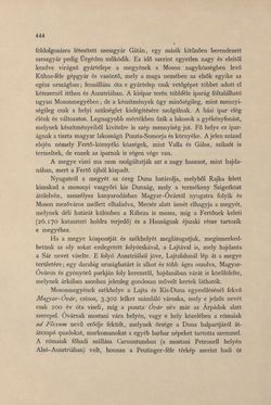 Image of the Page - 444 - in Az Osztrák-Magyar Monarchia írásban és képben - Magyarország IV (2), Volume 16/2