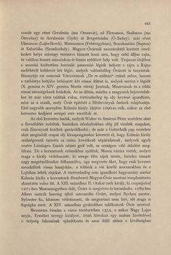 Bild der Seite - 445 - in Az Osztrák-Magyar Monarchia írásban és képben - Magyarország IV (2), Band 16/2