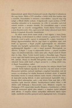 Image of the Page - 470 - in Az Osztrák-Magyar Monarchia írásban és képben - Magyarország IV (2), Volume 16/2