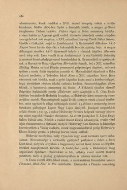 Image of the Page - 474 - in Az Osztrák-Magyar Monarchia írásban és képben - Magyarország IV (2), Volume 16/2