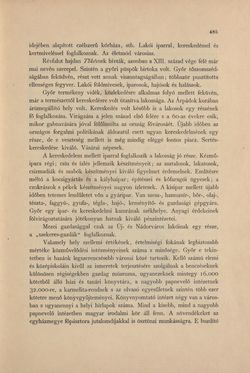 Image of the Page - 485 - in Az Osztrák-Magyar Monarchia írásban és képben - Magyarország IV (2), Volume 16/2