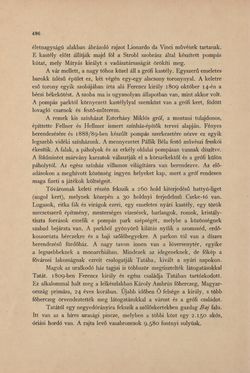 Image of the Page - 496 - in Az Osztrák-Magyar Monarchia írásban és képben - Magyarország IV (2), Volume 16/2