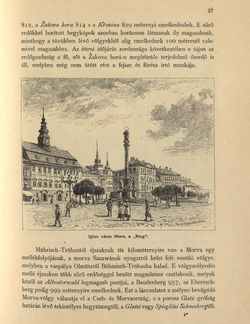 Image of the Page - 27 - in Az Osztrák-Magyar Monarchia írásban és képben - Morvaország és Szilézia (Morvaország), Volume 17/1