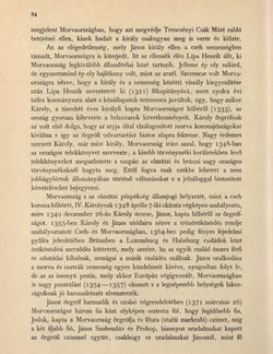 Image of the Page - 84 - in Az Osztrák-Magyar Monarchia írásban és képben - Morvaország és Szilézia (Morvaország), Volume 17/1