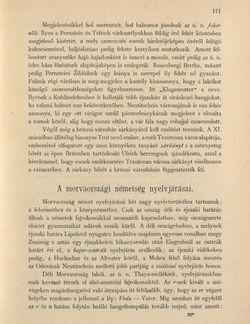 Image of the Page - 171 - in Az Osztrák-Magyar Monarchia írásban és képben - Morvaország és Szilézia (Morvaország), Volume 17/1