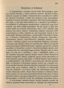 Image of the Page - 449 - in Az Osztrák-Magyar Monarchia írásban és képben - Morvaország és Szilézia (Szilézia), Volume 17/2