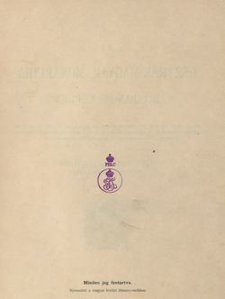 Image of the Page - V - in Az Osztrák-Magyar Monarchia írásban és képben - Magyarország V (1), Volume 18