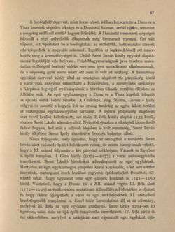 Bild der Seite - 47 - in Az Osztrák-Magyar Monarchia írásban és képben - Magyarország V (1), Band 18