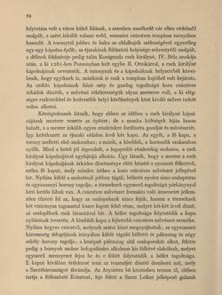 Bild der Seite - 70 - in Az Osztrák-Magyar Monarchia írásban és képben - Magyarország V (1), Band 18