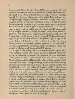 Bild der Seite - 76 - in Az Osztrák-Magyar Monarchia írásban és képben - Magyarország V (1), Band 18