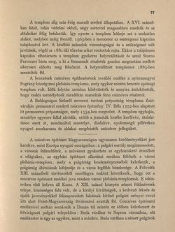 Bild der Seite - 77 - in Az Osztrák-Magyar Monarchia írásban és képben - Magyarország V (1), Band 18