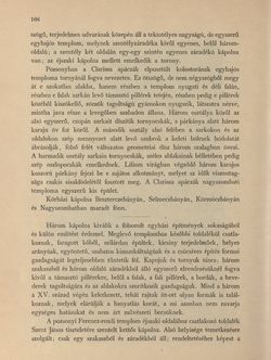 Bild der Seite - 106 - in Az Osztrák-Magyar Monarchia írásban és képben - Magyarország V (1), Band 18