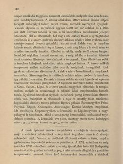 Bild der Seite - 112 - in Az Osztrák-Magyar Monarchia írásban és képben - Magyarország V (1), Band 18