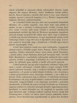 Bild der Seite - 174 - in Az Osztrák-Magyar Monarchia írásban és képben - Magyarország V (1), Band 18