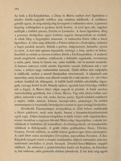 Image of the Page - 184 - in Az Osztrák-Magyar Monarchia írásban és képben - Magyarország V (1), Volume 18