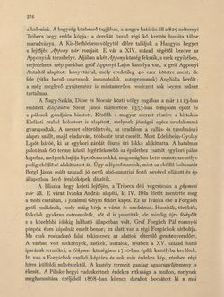 Bild der Seite - 276 - in Az Osztrák-Magyar Monarchia írásban és képben - Magyarország V (1), Band 18