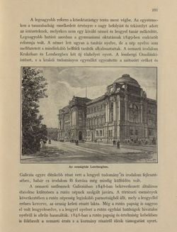 Image of the Page - 231 - in Az Osztrák-Magyar Monarchia írásban és képben - Galiczia (1), Volume 19/1