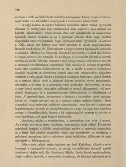 Bild der Seite - 748 - in Az Osztrák-Magyar Monarchia írásban és képben - Galiczia (2), Band 19/2