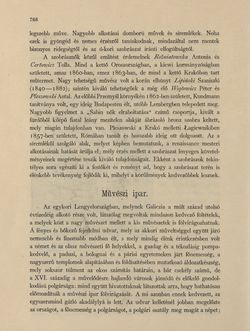 Image of the Page - 766 - in Az Osztrák-Magyar Monarchia írásban és képben - Galiczia (2), Volume 19/2