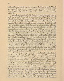 Bild der Seite - 72 - in Az Osztrák-Magyar Monarchia írásban és képben - Bukovina, Band 20