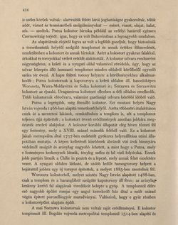 Image of the Page - 416 - in Az Osztrák-Magyar Monarchia írásban és képben - Bukovina, Volume 20