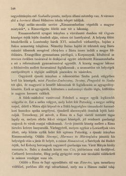 Image of the Page - 148 - in Az Osztrák-Magyar Monarchia írásban és képben - Magyarország V (II), Volume 21