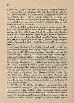 Image of the Page - 284 - in Az Osztrák-Magyar Monarchia írásban és képben - Magyarország V (II), Volume 21