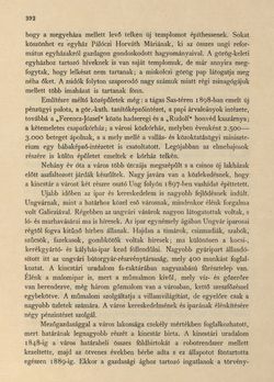 Image of the Page - 392 - in Az Osztrák-Magyar Monarchia írásban és képben - Magyarország V (II), Volume 21